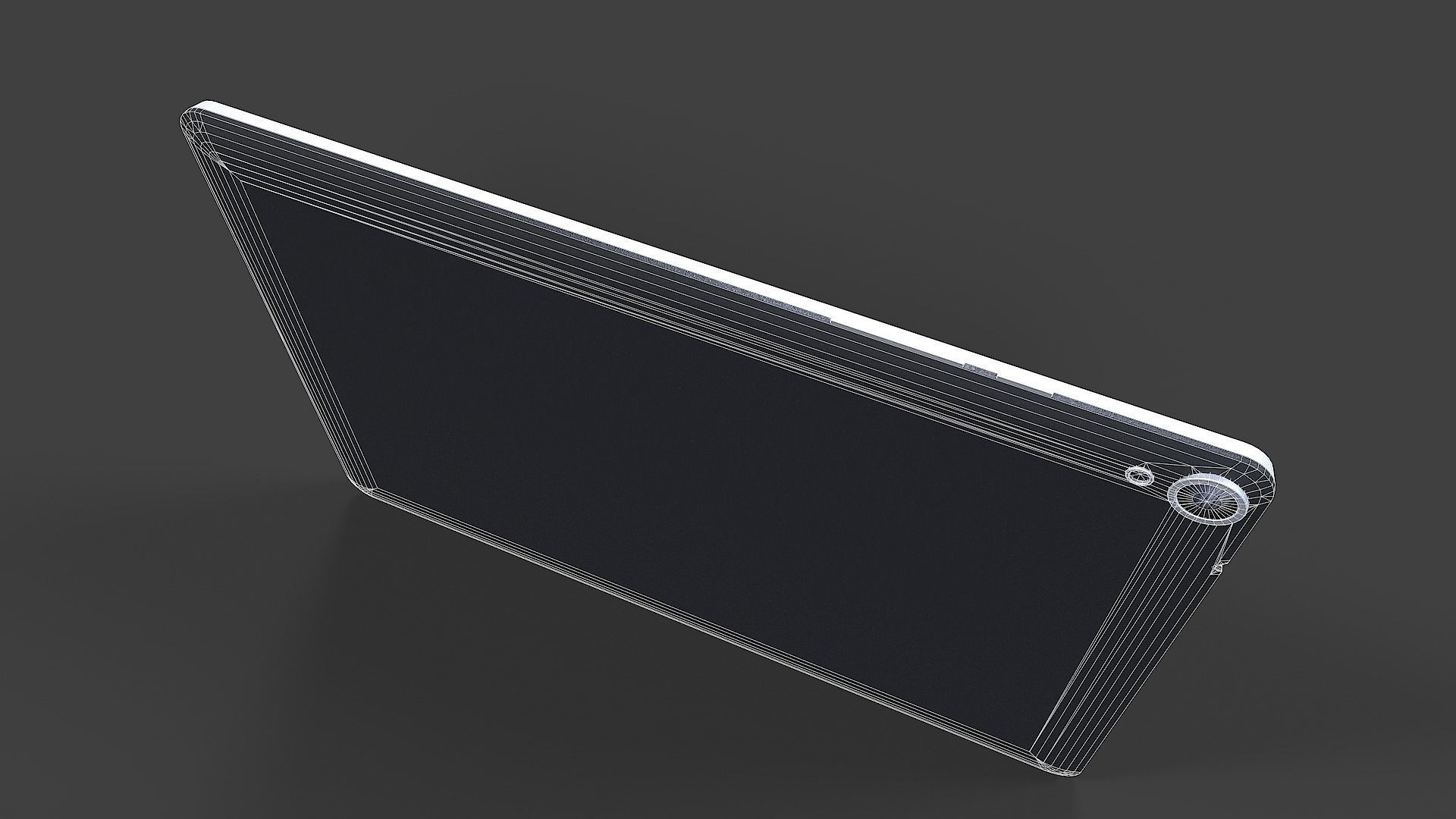 Tablet V02 Low-Poly Low-poly 3D model_25