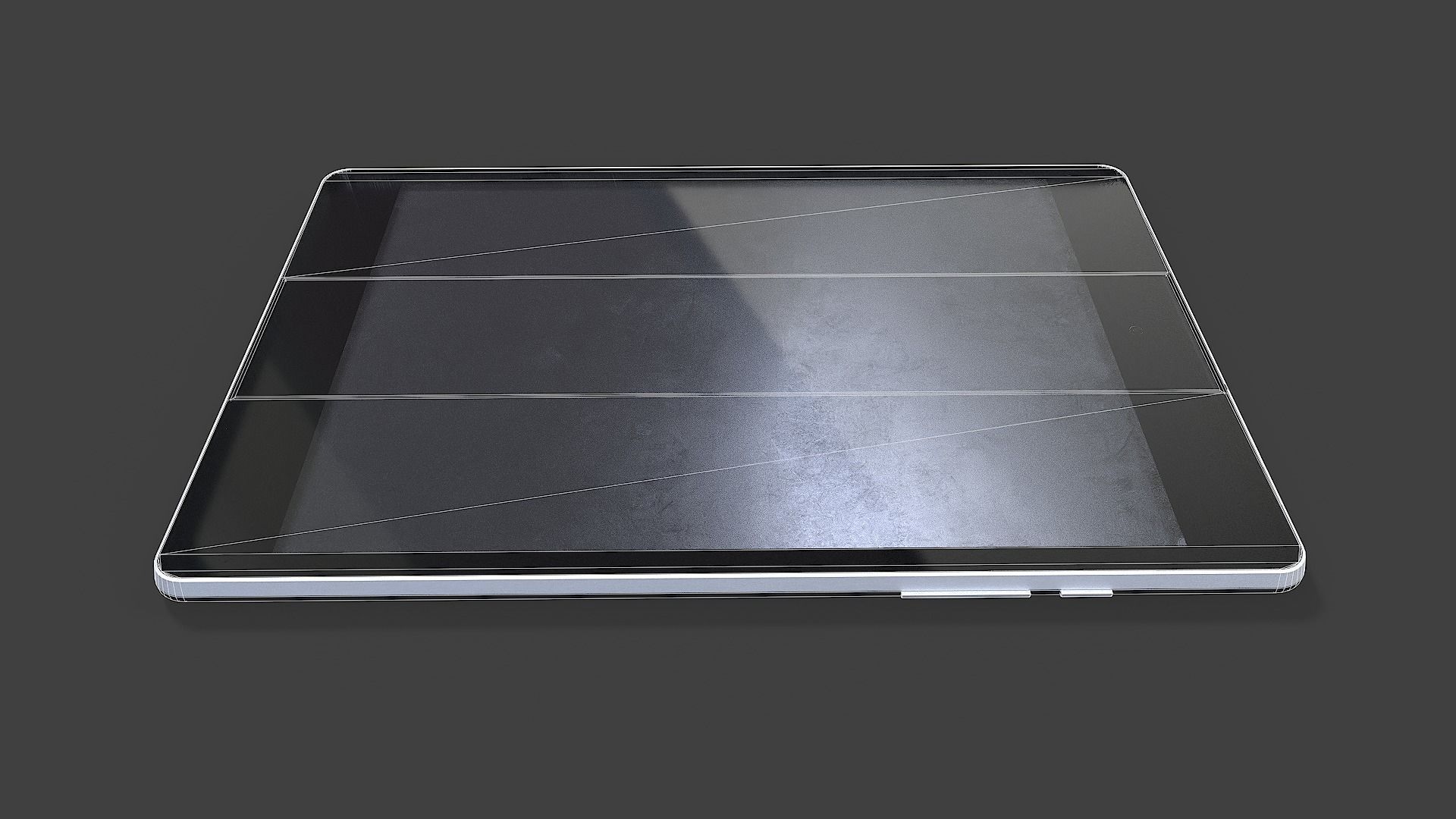 Tablet V02 Low-Poly Low-poly 3D model_11