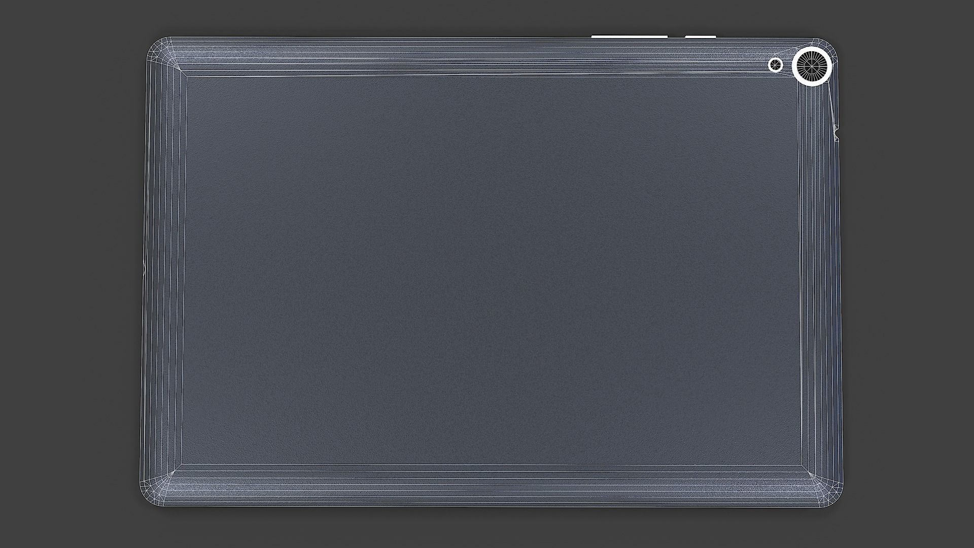Tablet V02 Low-Poly Low-poly 3D model_35