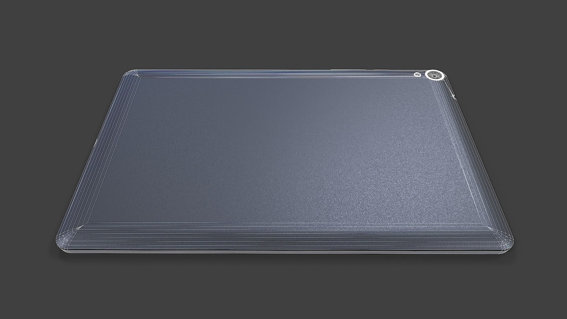 Tablet V02 Low-Poly Low-poly 3D model_37