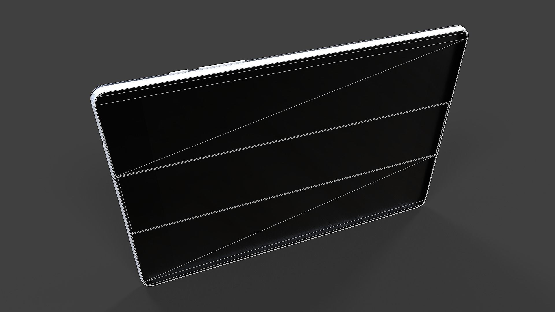 Tablet V02 Low-Poly Low-poly 3D model_19