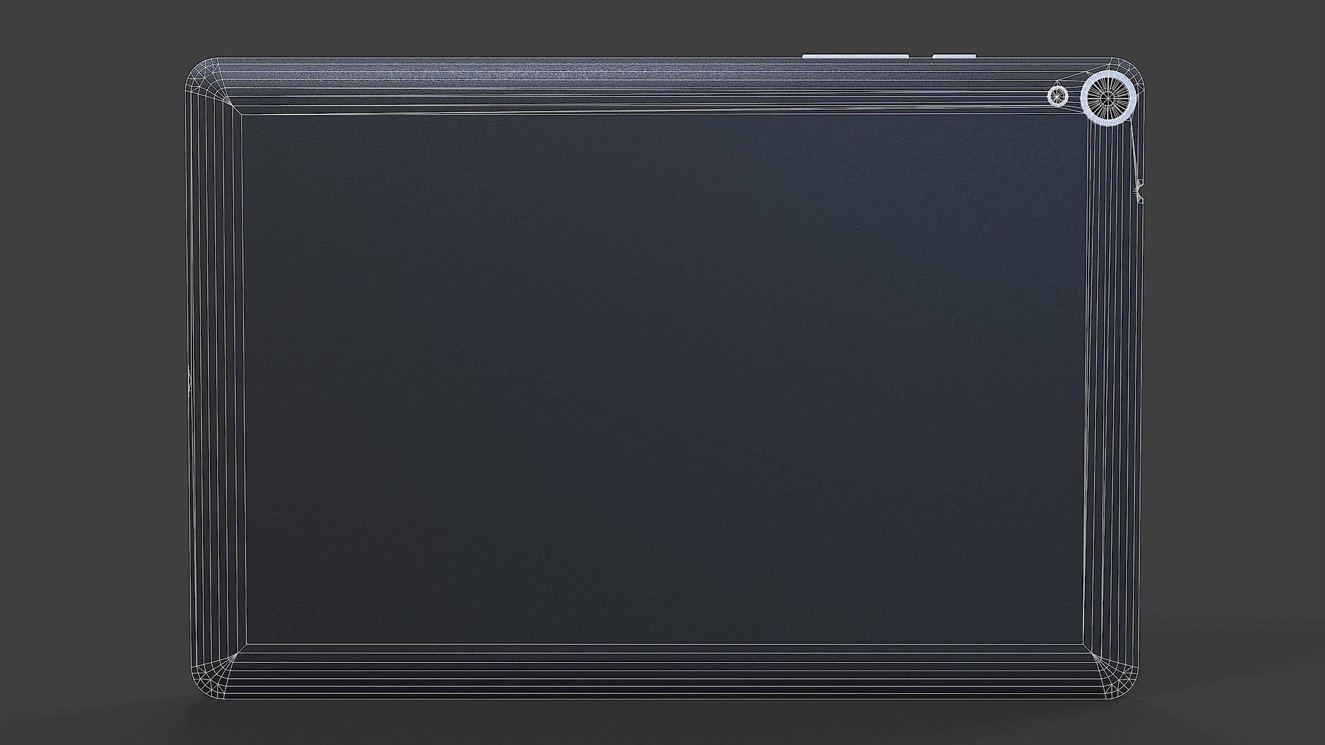 Tablet V02 Low-Poly Low-poly 3D model_27