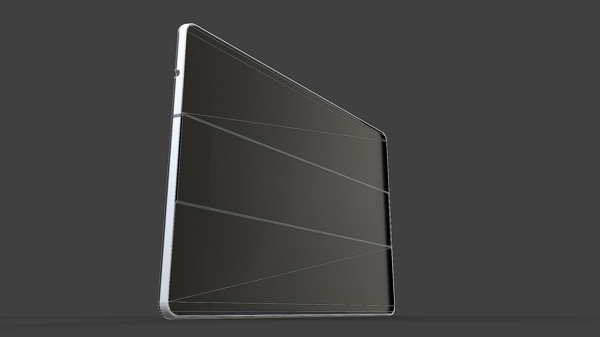 Tablet V02 Low-Poly Low-poly 3D model_21