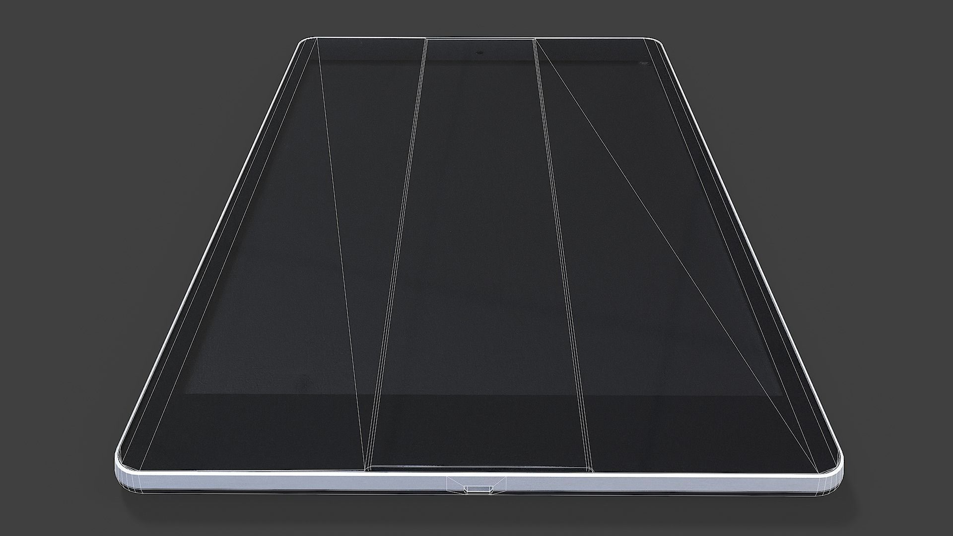 Tablet V02 Low-Poly Low-poly 3D model_15