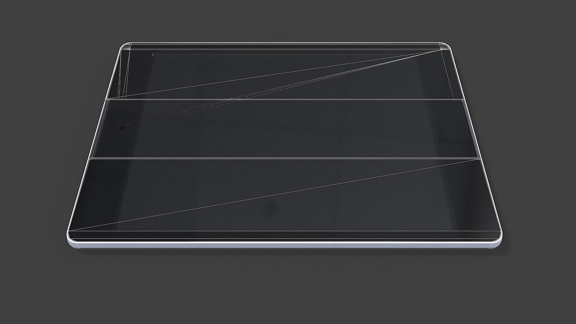 Tablet V02 Low-Poly Low-poly 3D model_1