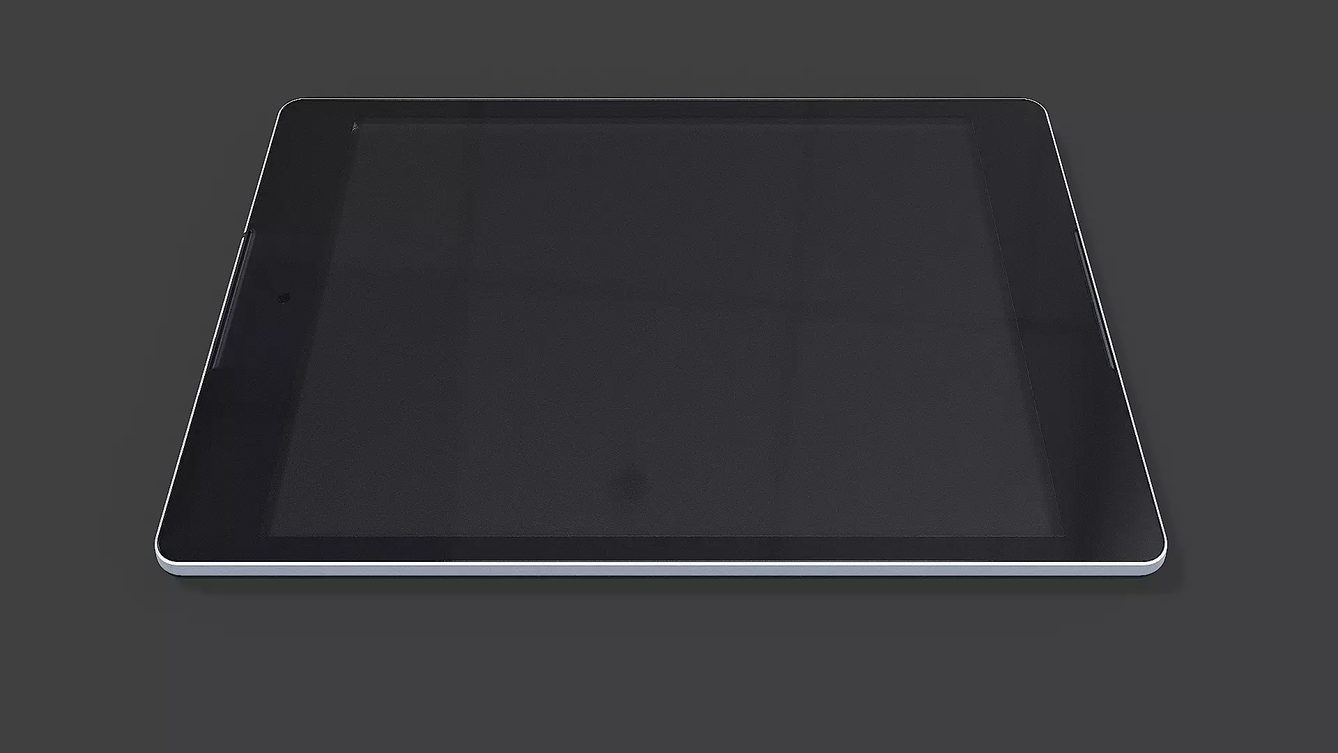 Tablet V02 Low-Poly Low-poly 3D model_0