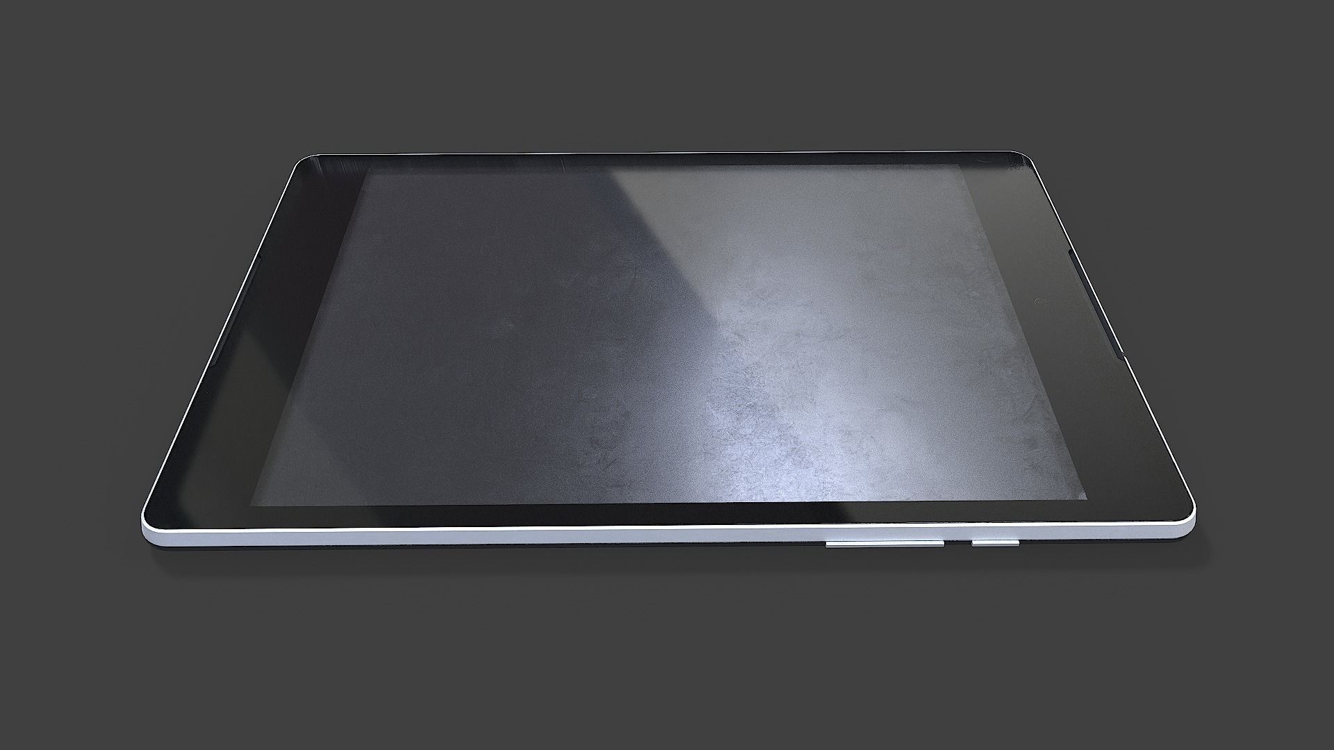 Tablet V02 Low-Poly Low-poly 3D model_10