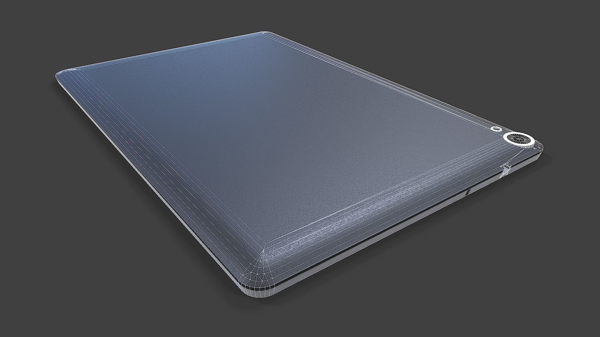 Tablet V02 Low-Poly Low-poly 3D model_51