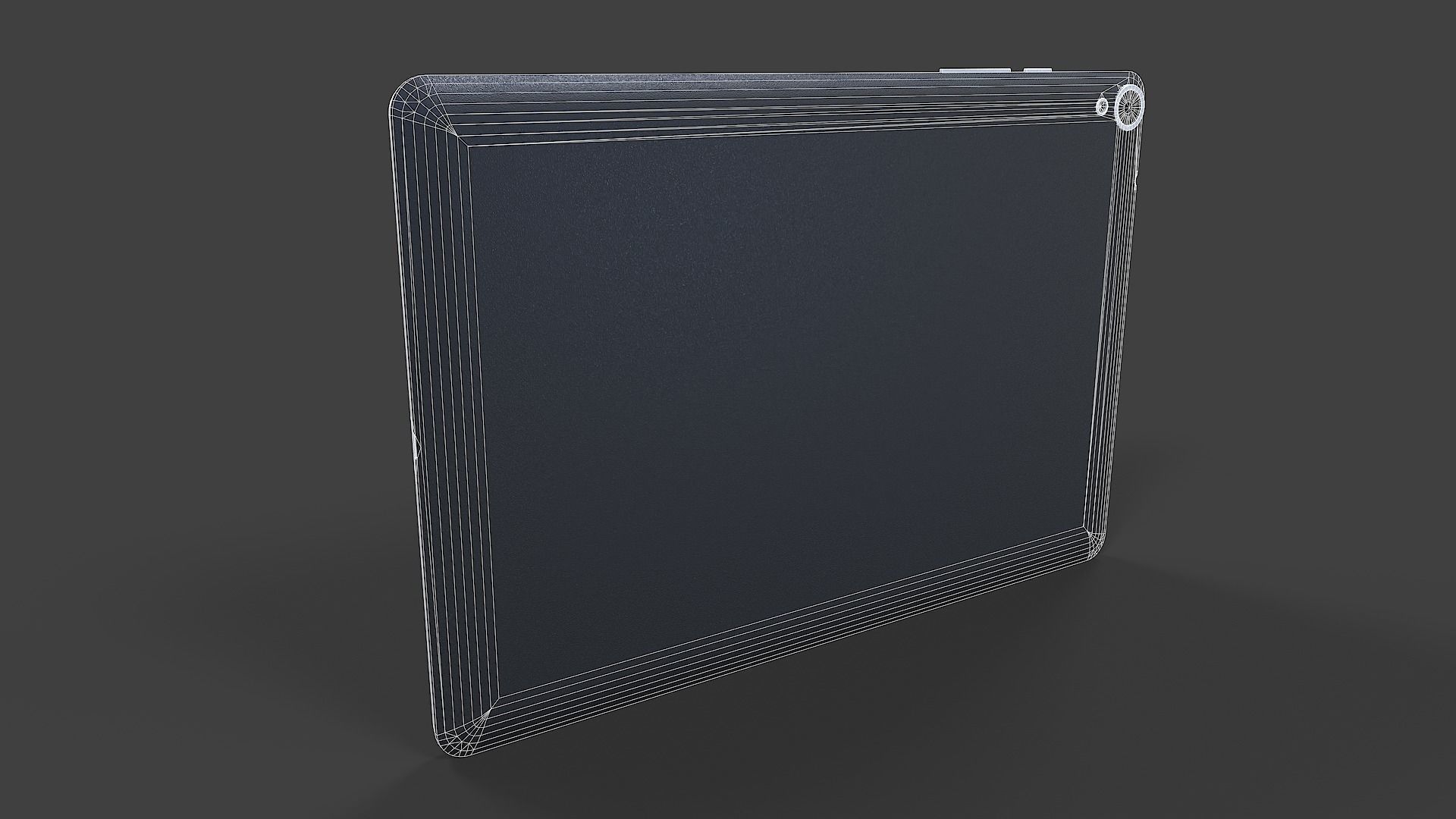 Tablet V02 Low-Poly Low-poly 3D model_29