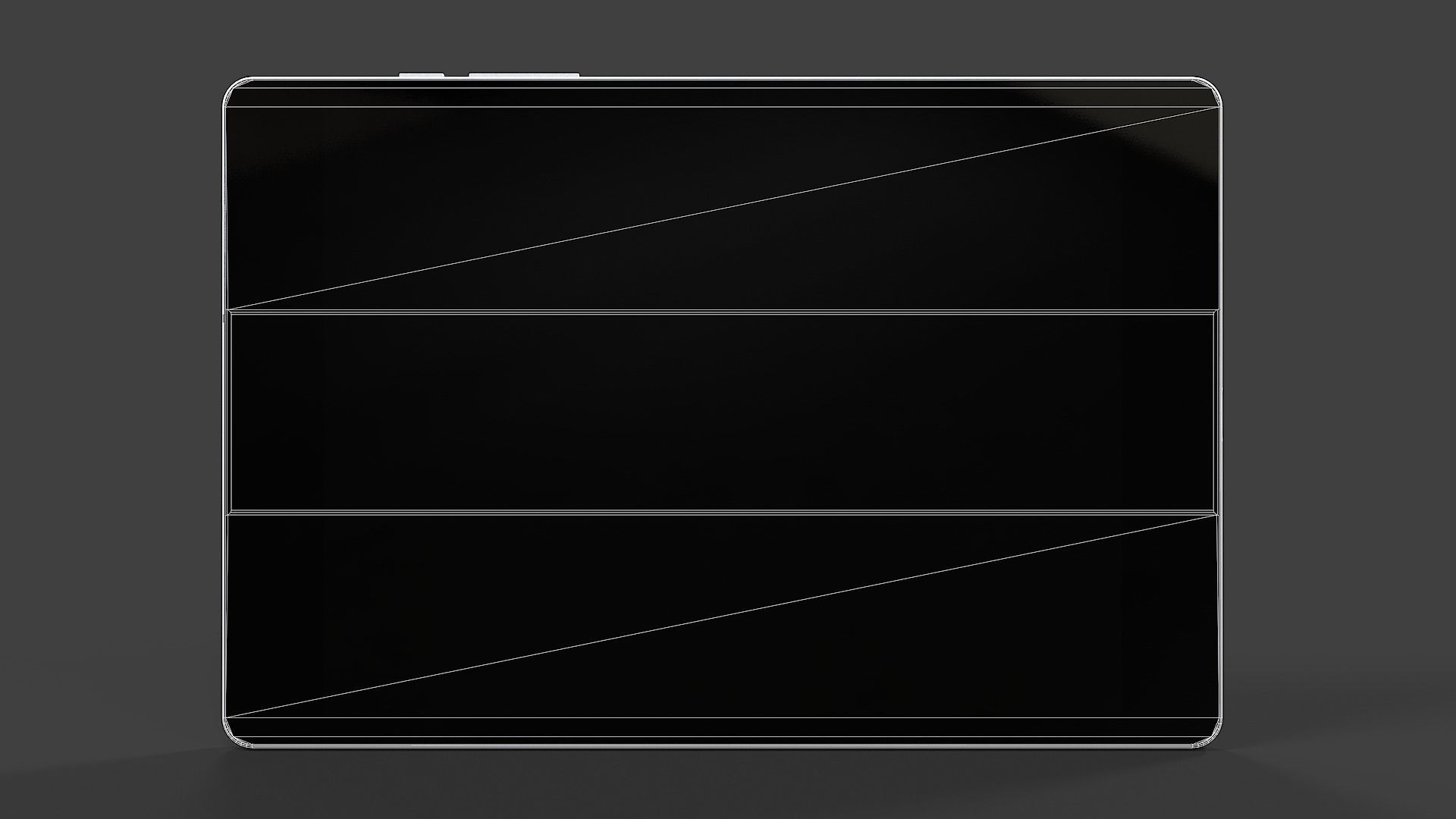 Tablet V02 Low-Poly Low-poly 3D model_17