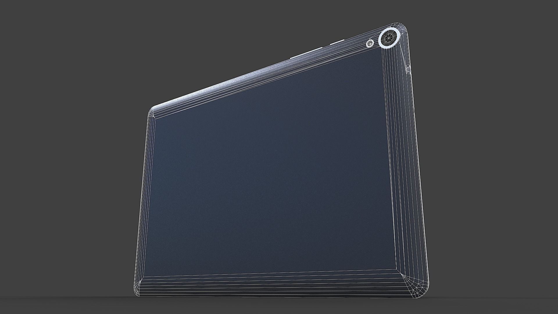 Tablet V02 Low-Poly Low-poly 3D model_23