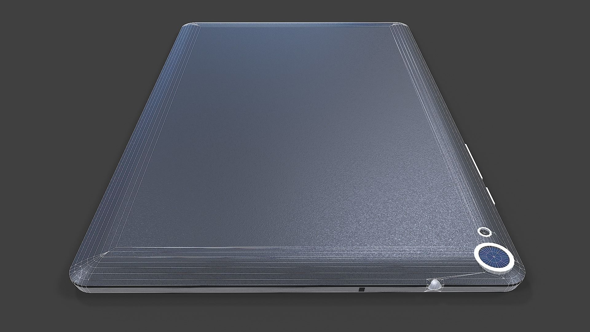 Tablet V02 Low-Poly Low-poly 3D model_49
