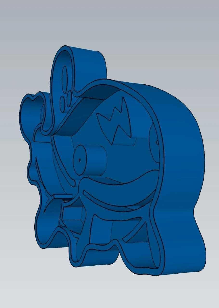 Amazing Pokemon Whiscash Cookie Cutter Stamp Cake Decorating  3D model_3