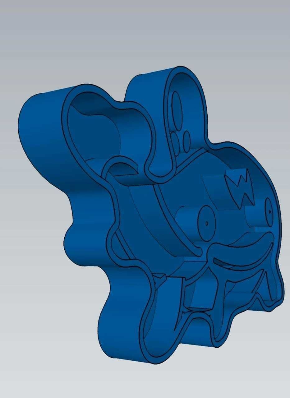 Amazing Pokemon Whiscash Cookie Cutter Stamp Cake Decorating  3D model_2