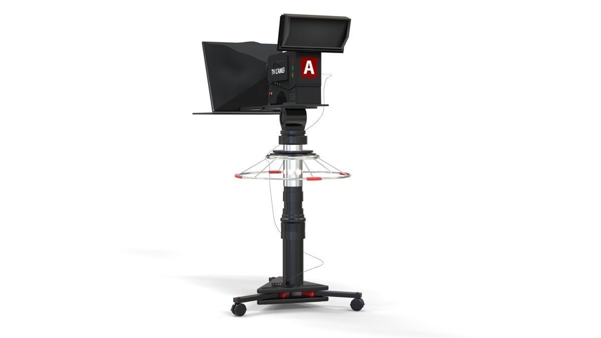 TV Broadcast Camera 3D model_15