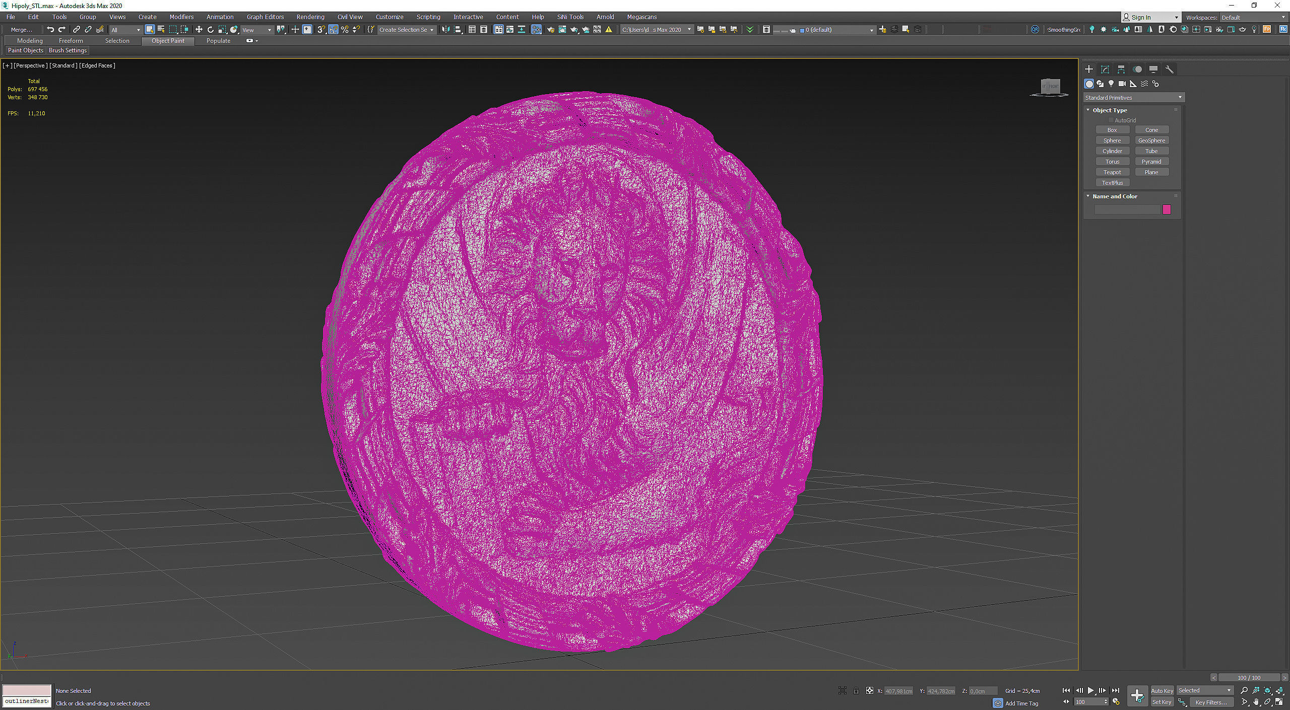 Griffin Coin Relief PBR and 3d Print Low-poly 3D model_32