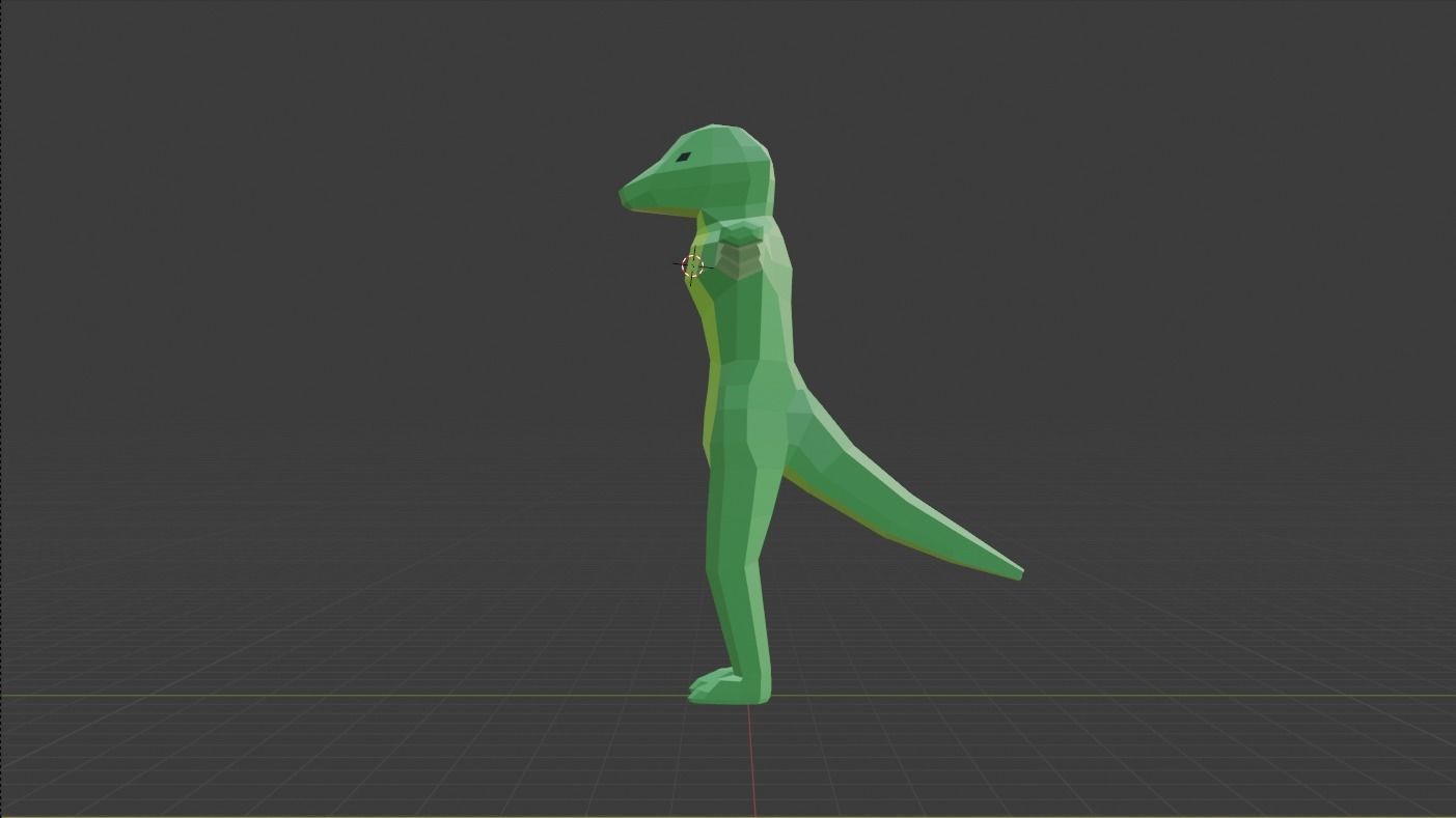 Lizard Folk Free low-poly 3D model_1