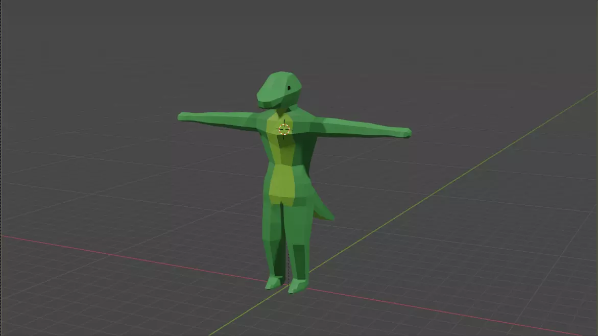 Lizard Folk Free low-poly 3D model_0