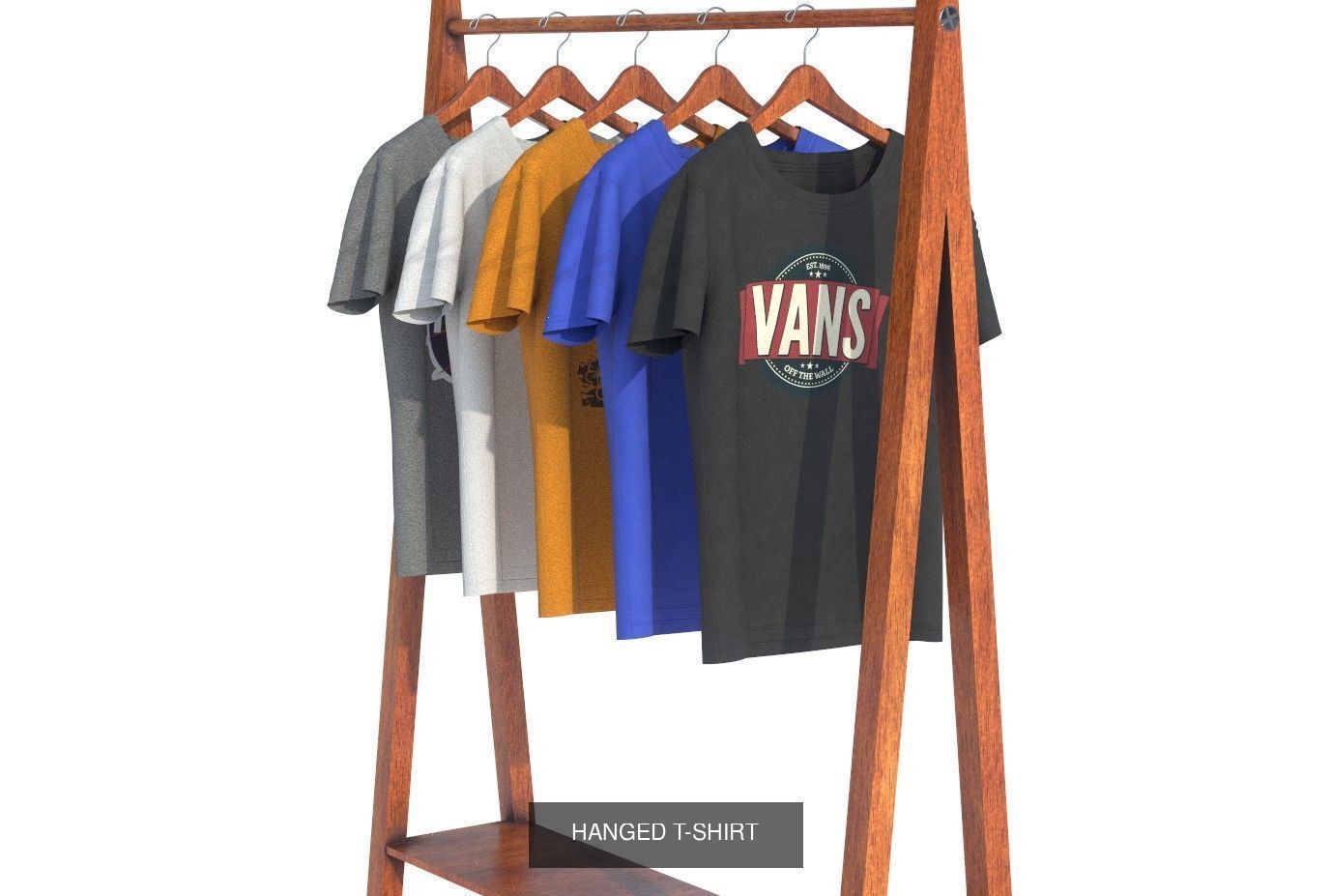 T-SHIRT PACK  3D Model Collection_4