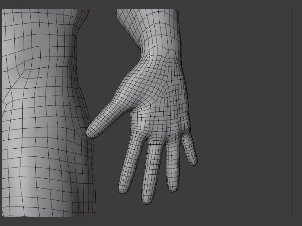 Omni-Man 3D Model rigged Blender Low-poly 3D model_22