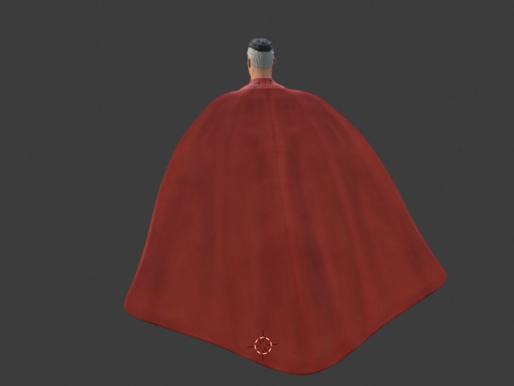 Omni-Man 3D Model rigged Blender Low-poly 3D model_30