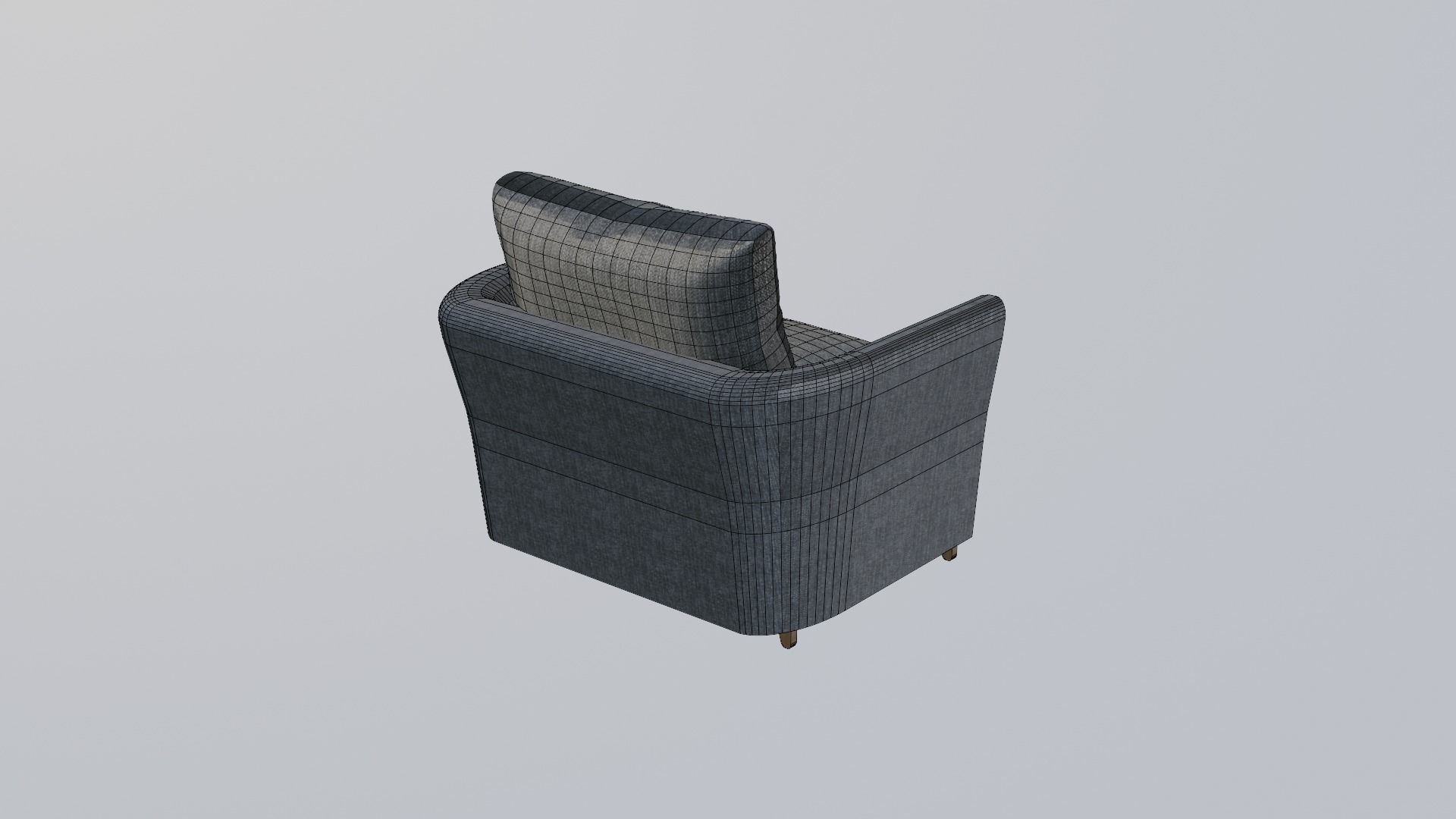 Small sofa 3D model_6