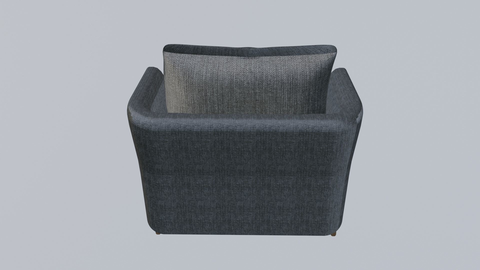 Small sofa 3D model_2