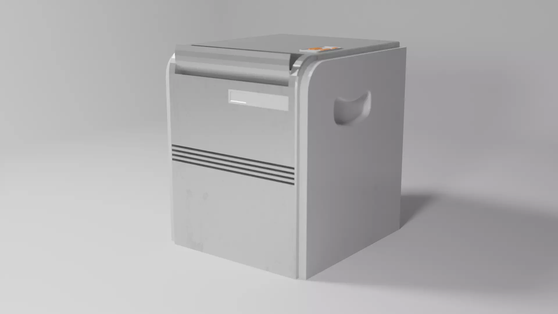 Portable Air-conditioner Free low-poly 3D model