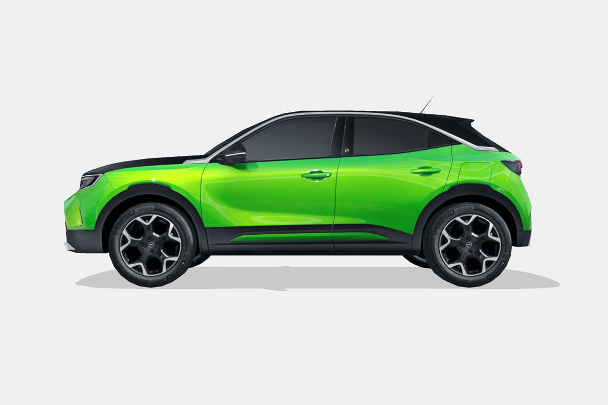 Opel Mokka-e 2021 Low-poly 3D model_6