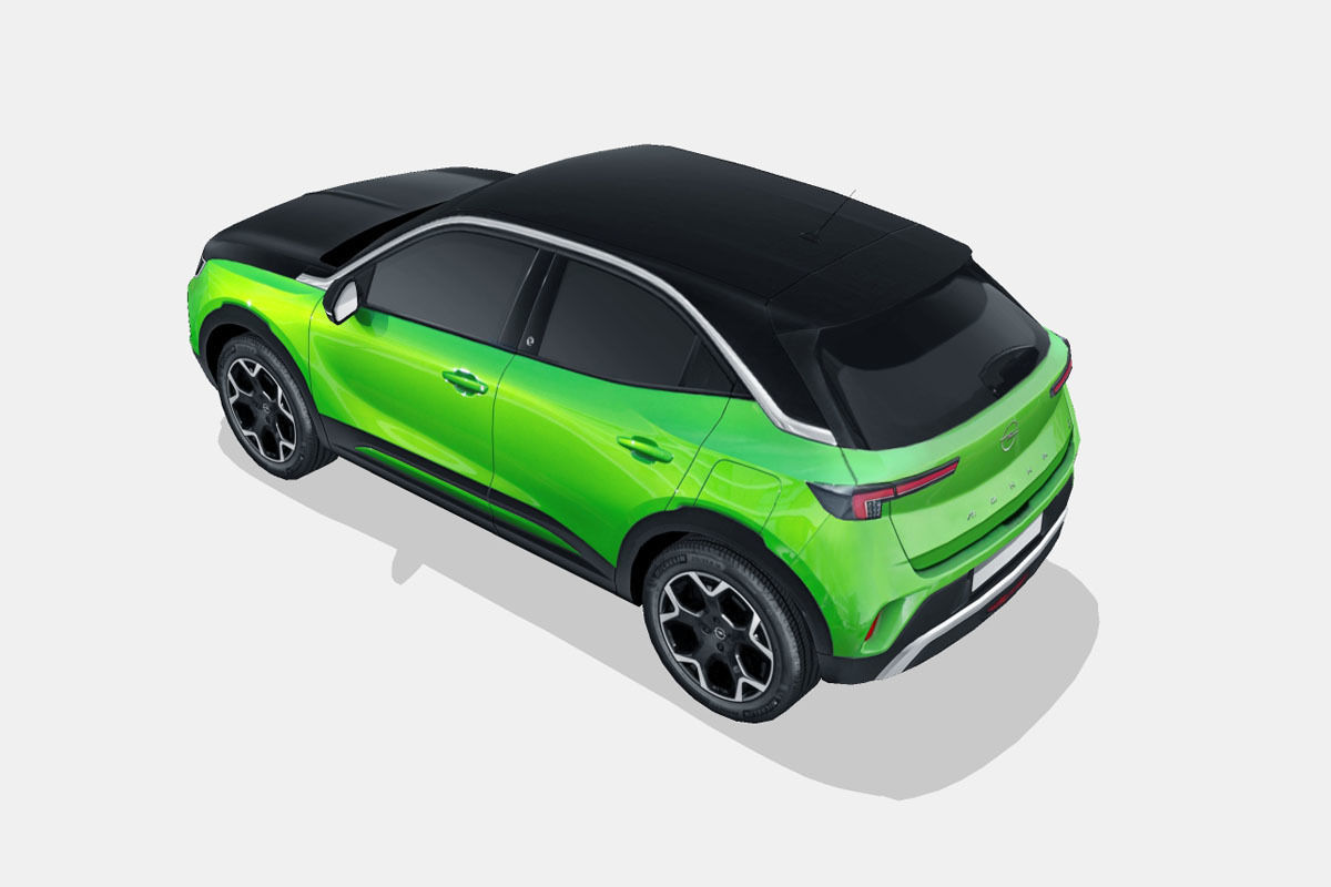 Opel Mokka-e 2021 Low-poly 3D model_7