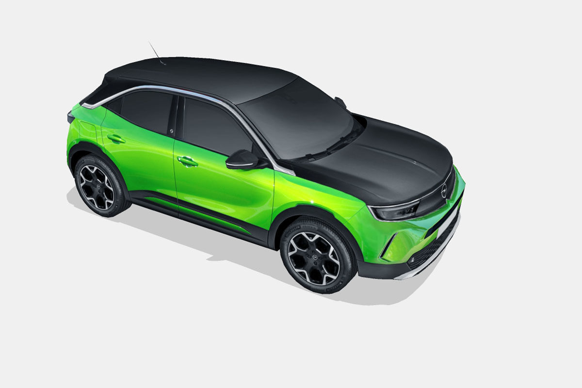 Opel Mokka-e 2021 Low-poly 3D model_14