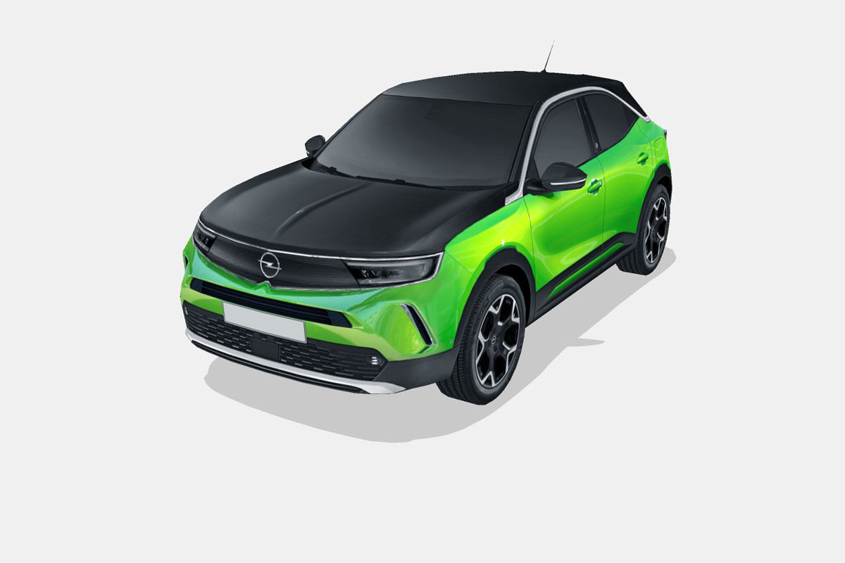 Opel Mokka-e 2021 Low-poly 3D model_5