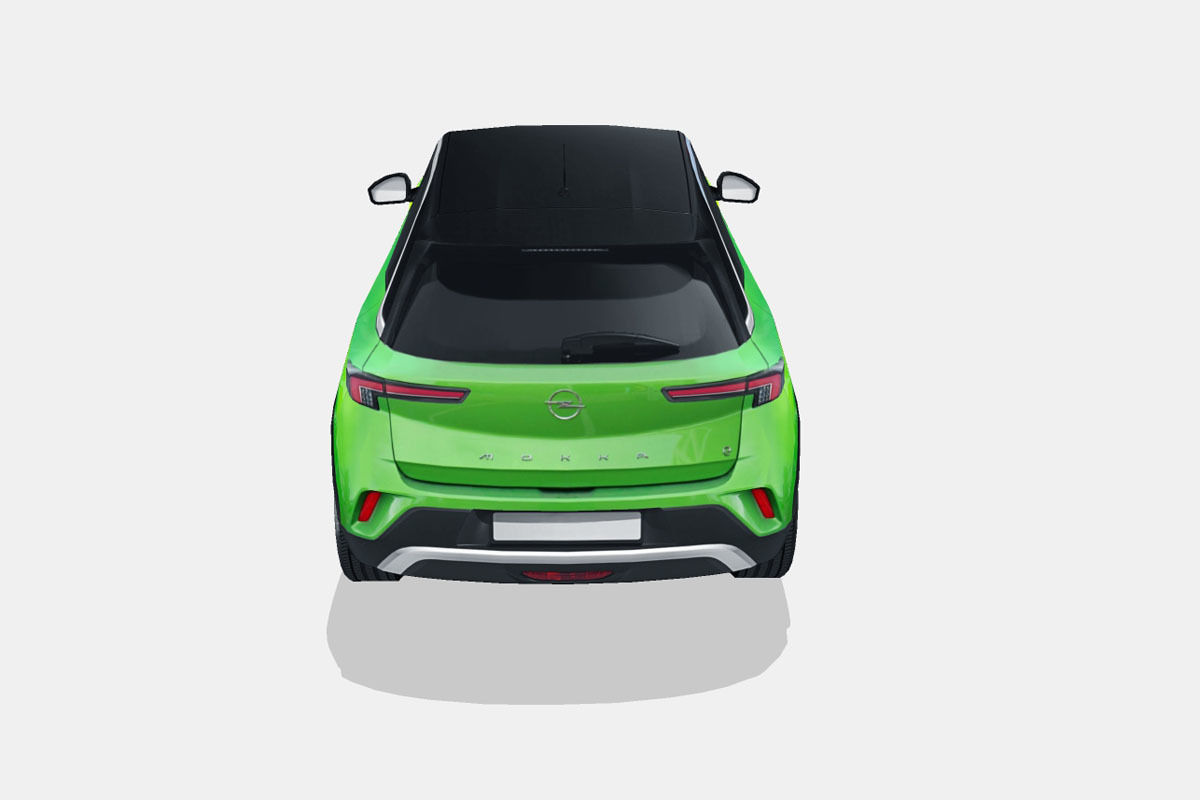 Opel Mokka-e 2021 Low-poly 3D model_9