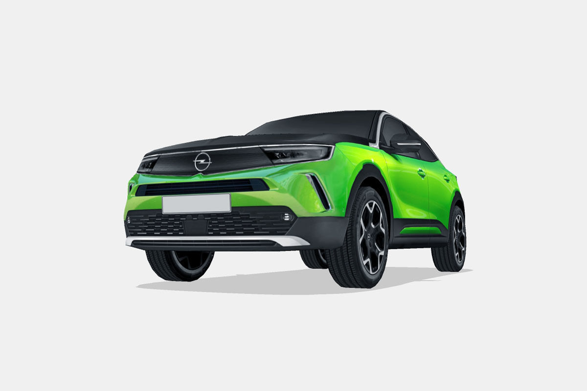 Opel Mokka-e 2021 Low-poly 3D model_4