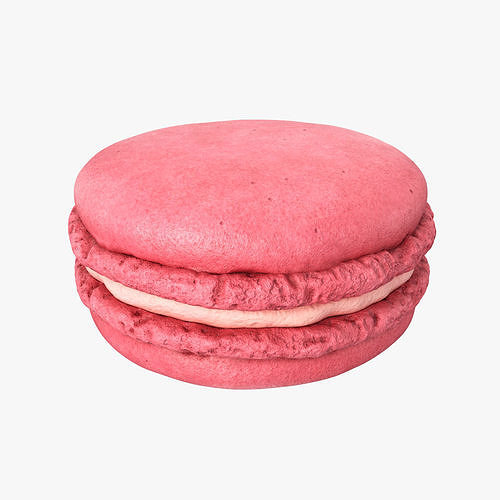 Macaron 01 3D model Macaron 01 3D model