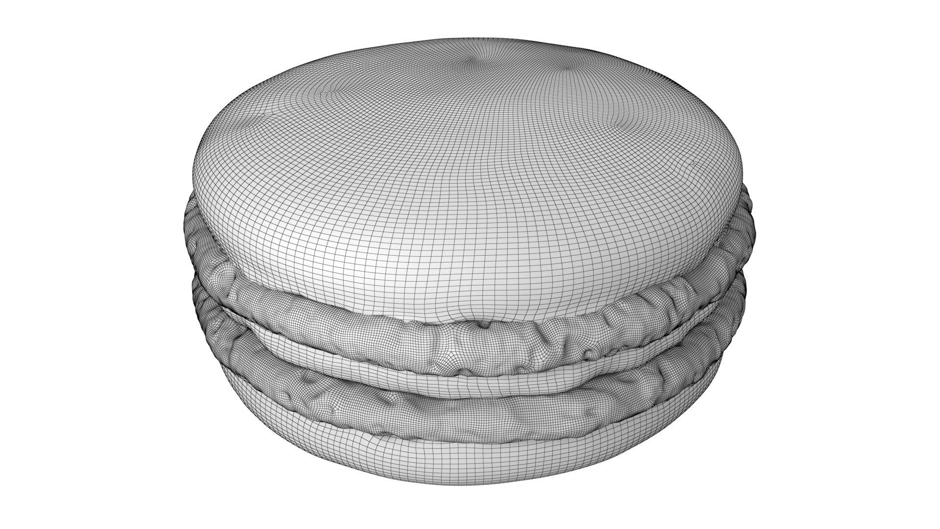 Macaron 01 3D model_15