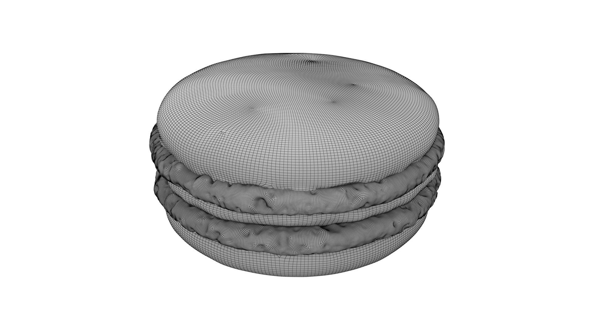 Macaron 01 3D model_11