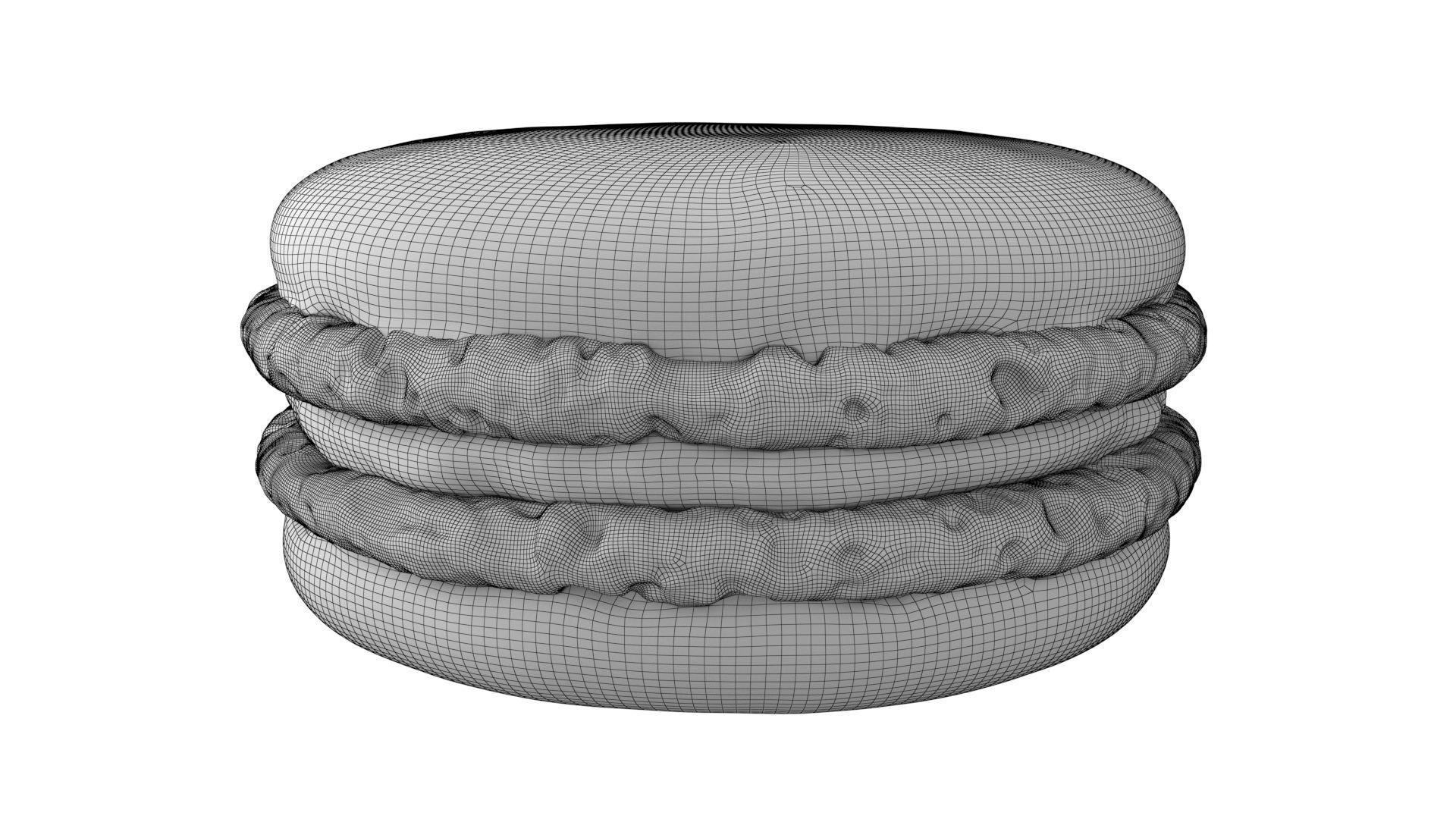 Macaron 01 3D model_16