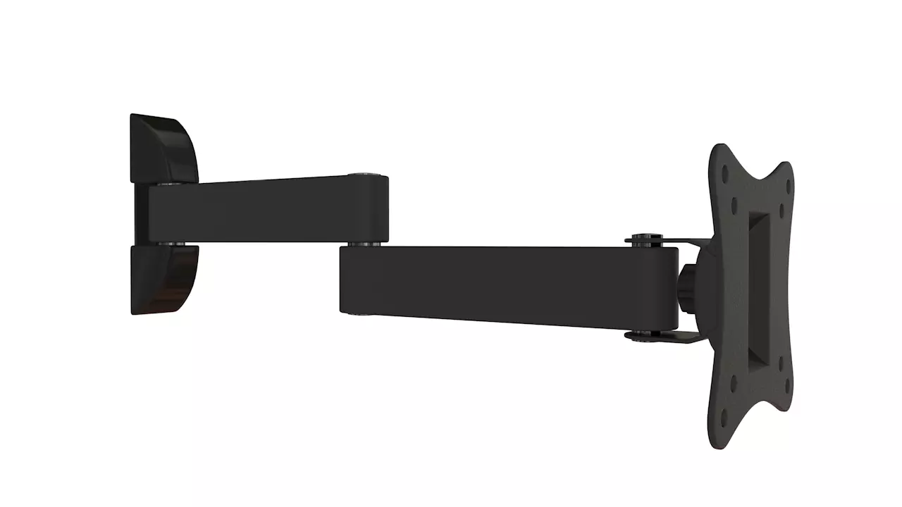 TV wall mount 3D model_0