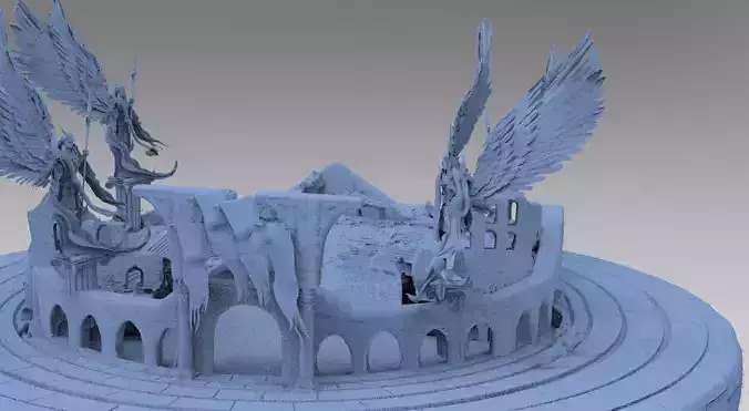 War Arena With Archway