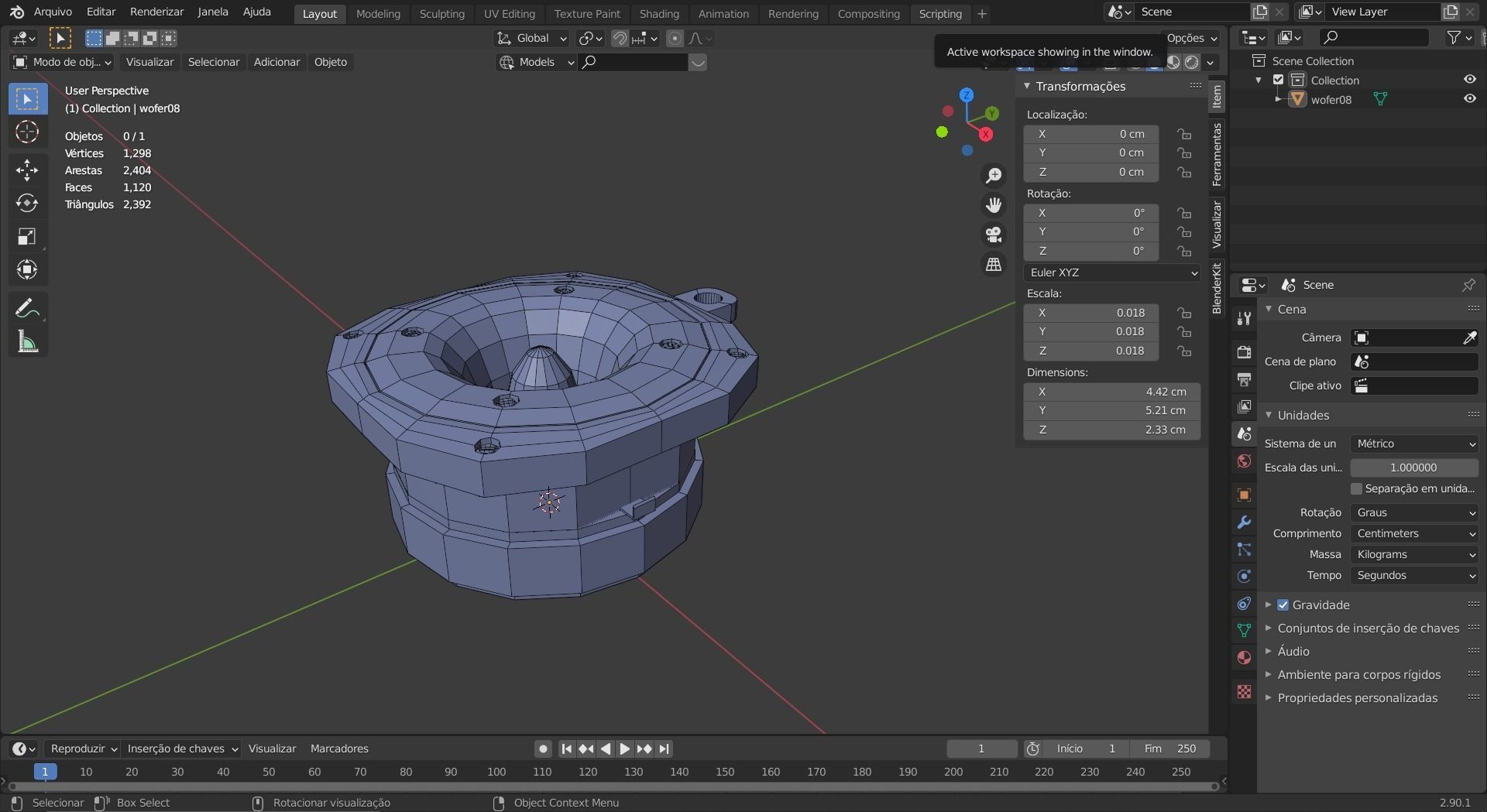 Speaker Woofer keys low poly - print 3d Free 3D print model_26