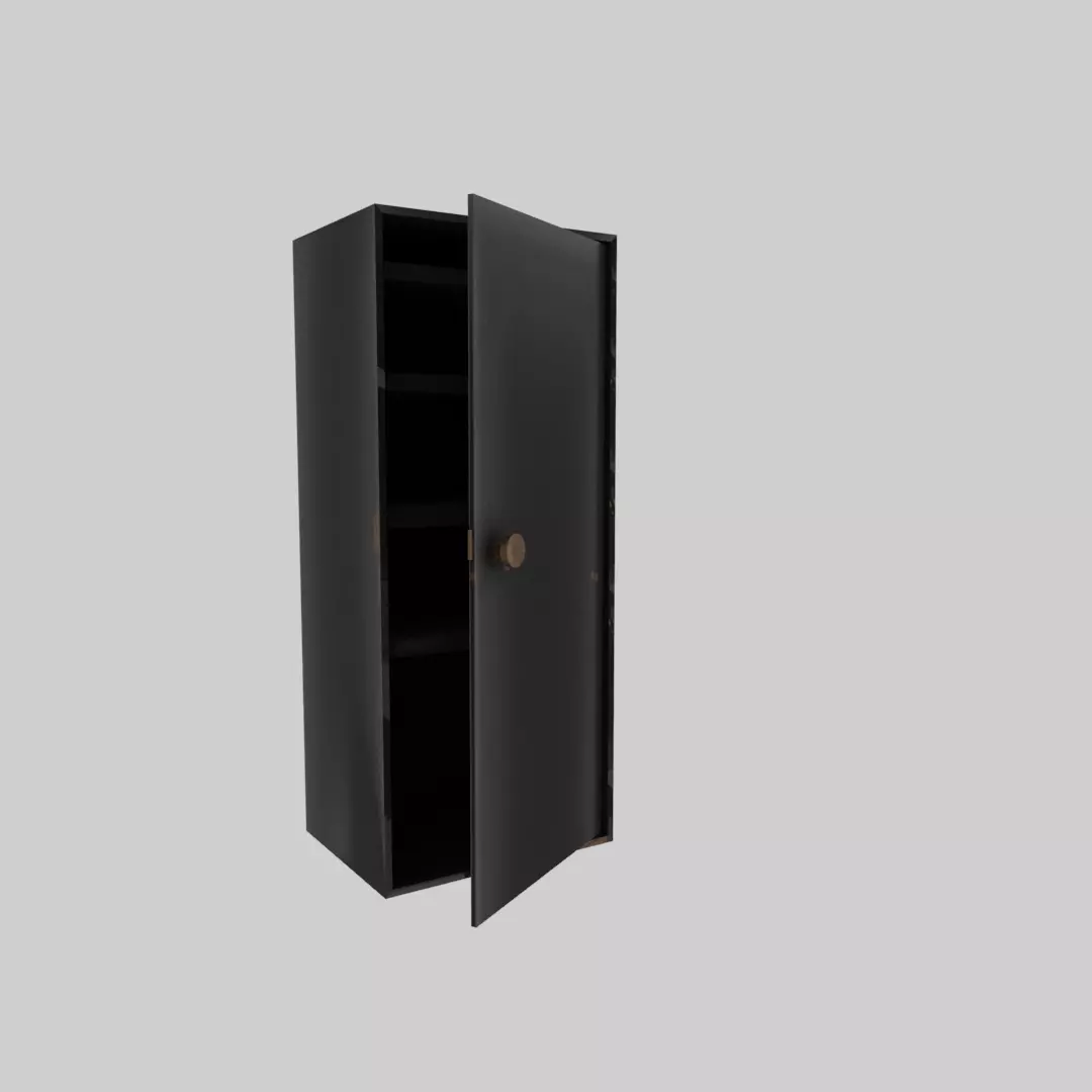 Cabinet Low-poly 3D model