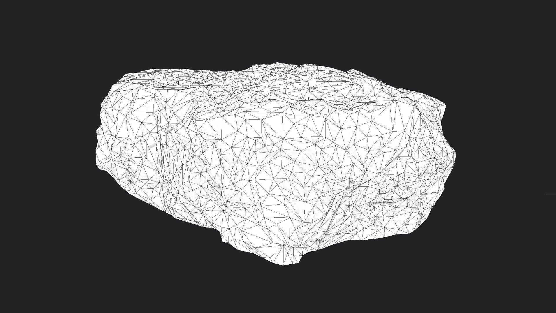 Rock 16-1 Low-poly 3D model_9