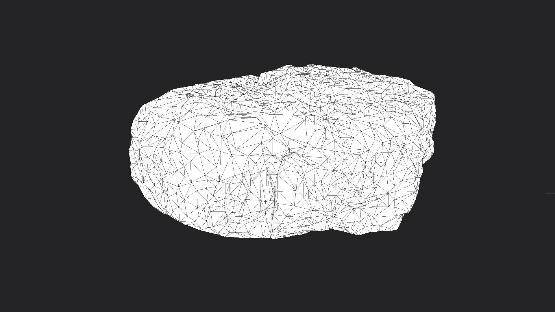 Rock 16-1 Low-poly 3D model_6