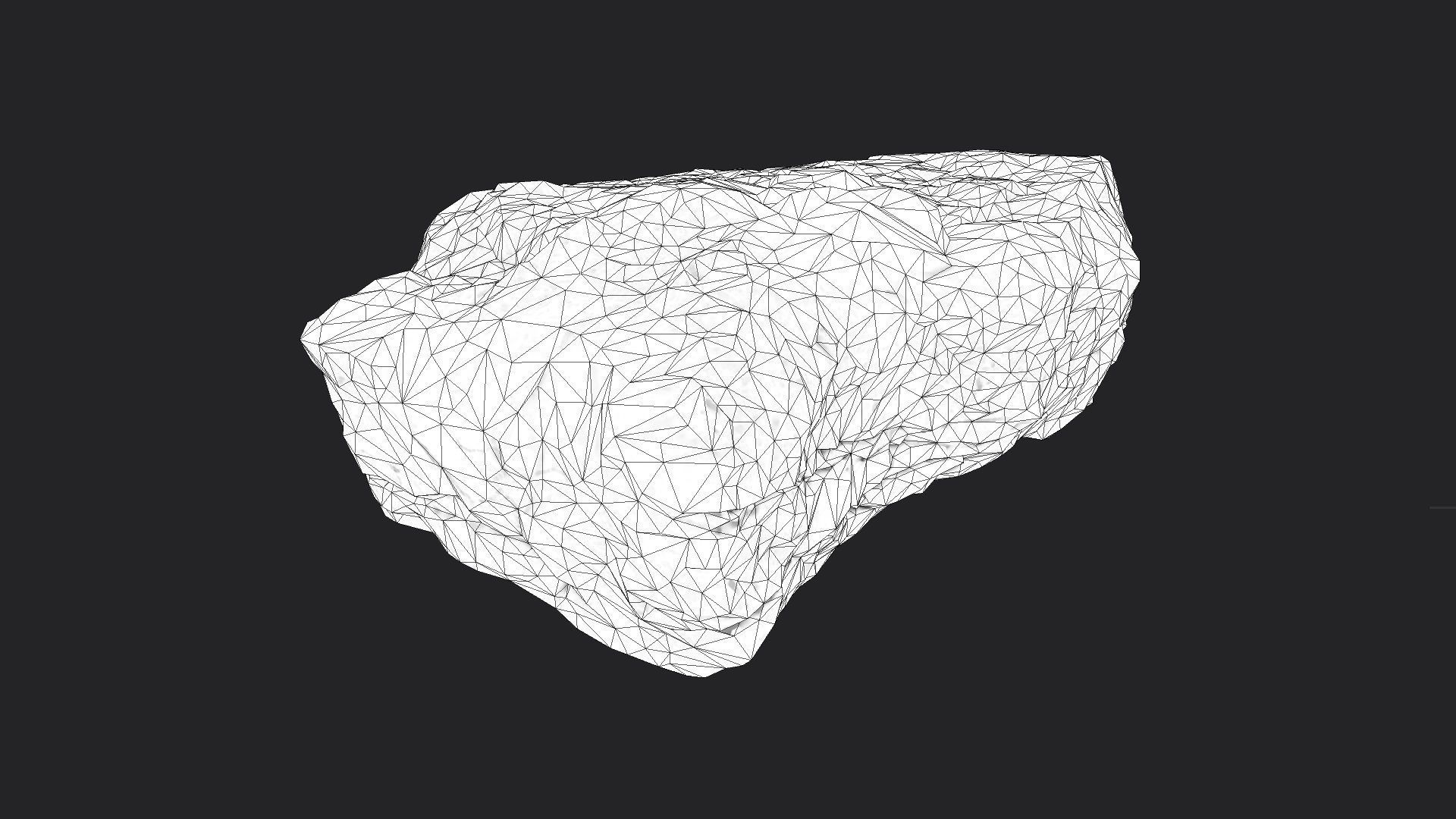 Rock 16-1 Low-poly 3D model_8