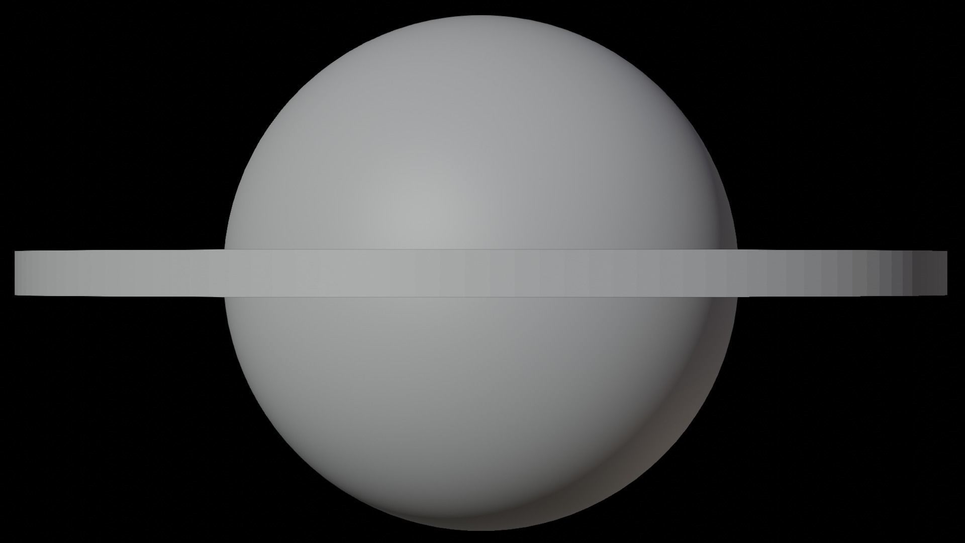 Procedural Black Hole 3D model_11