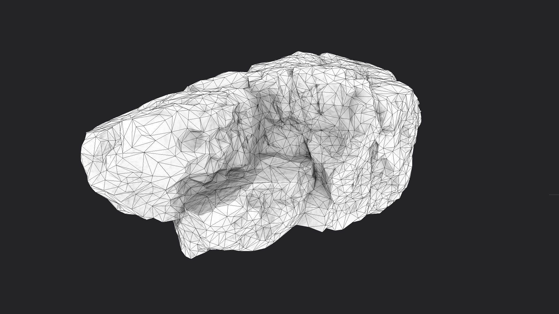 Rock 16-4 Low-poly 3D model_9