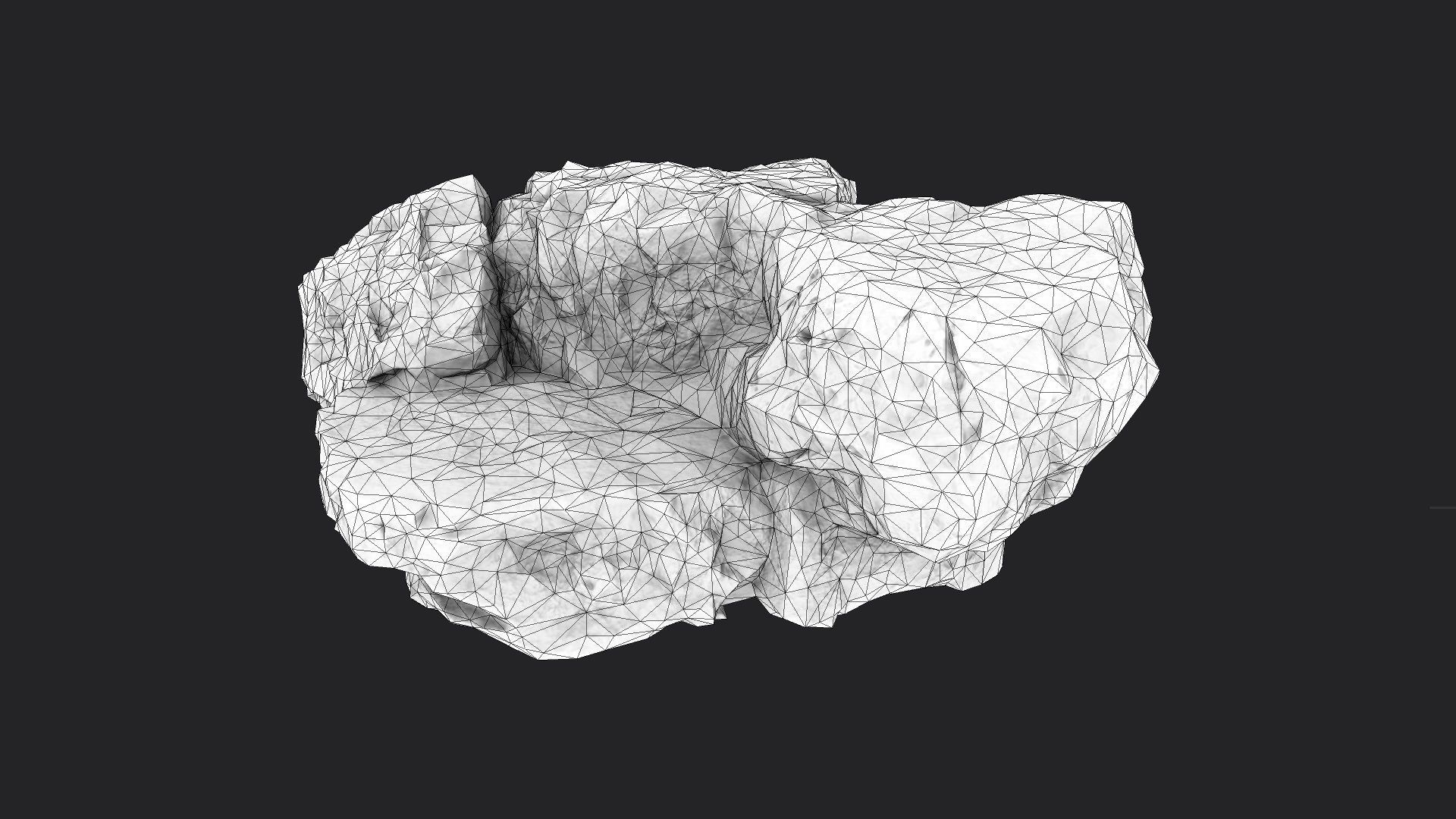Rock 16-4 Low-poly 3D model_8