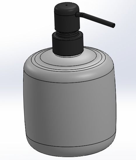 Soap dispenser 3D model_8