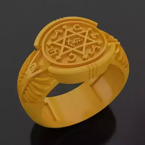 King Solomon ring  3D print model